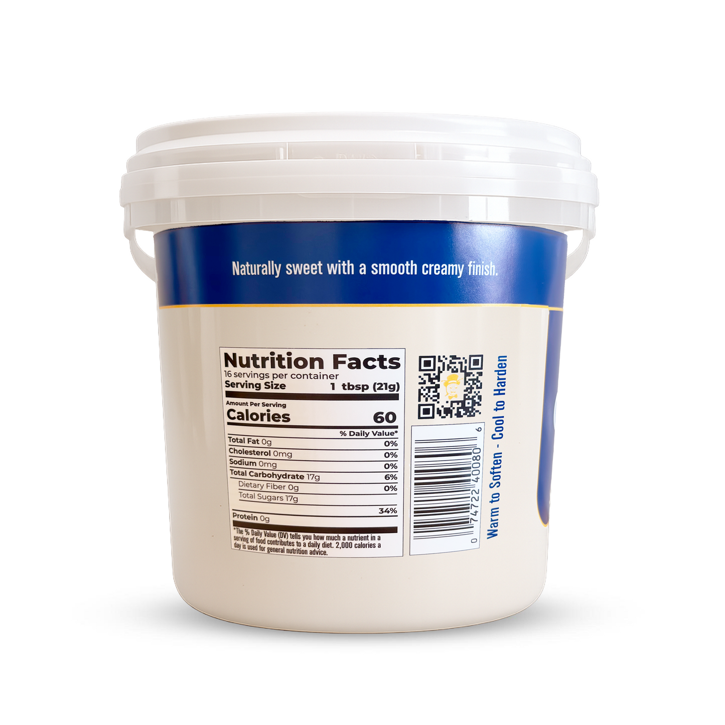 5 lb Raw Creamed Honey