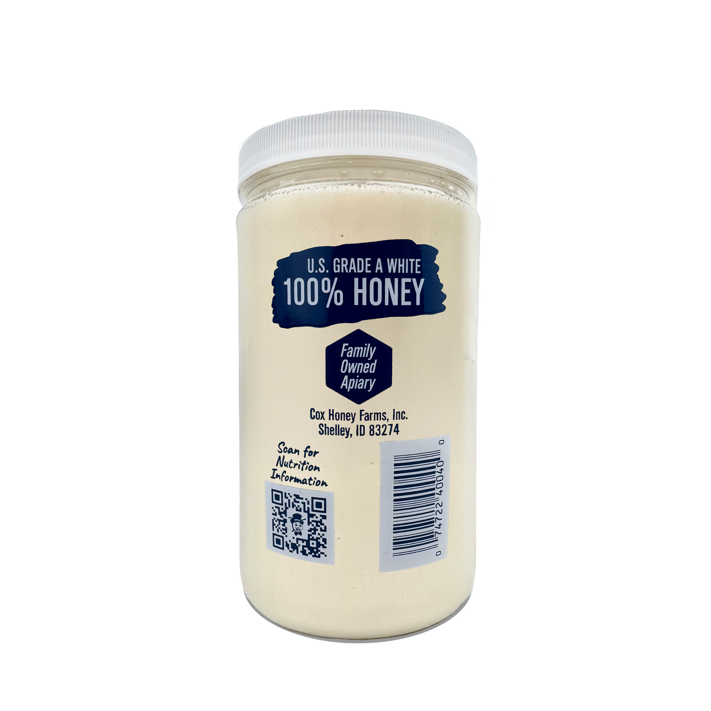 40 oz Raw Creamed Honey