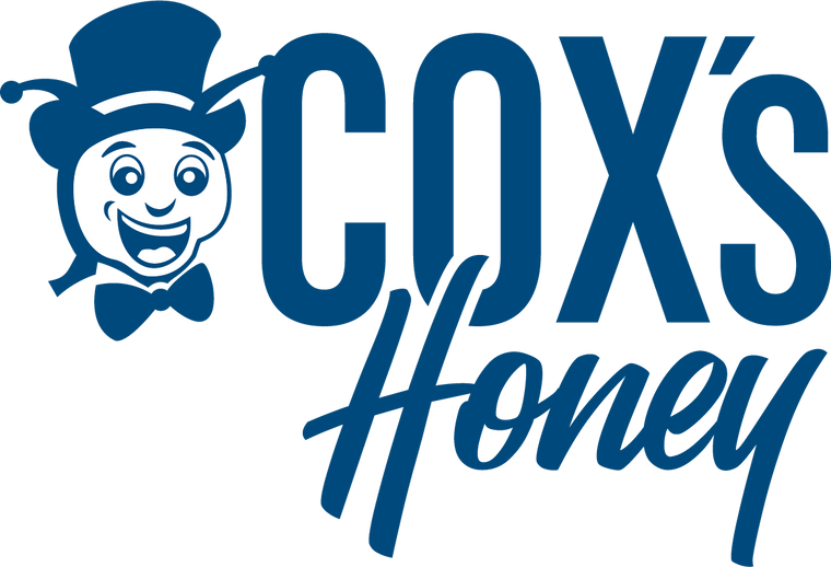 Cox's Honey Blue Logo