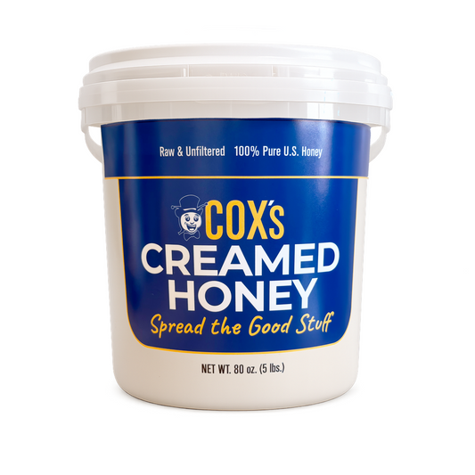 5 lb Raw Creamed Honey