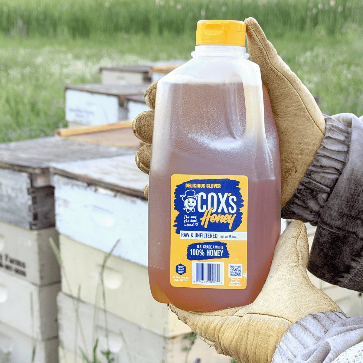 Coxs Honey Clover 5 lb Hive Shot