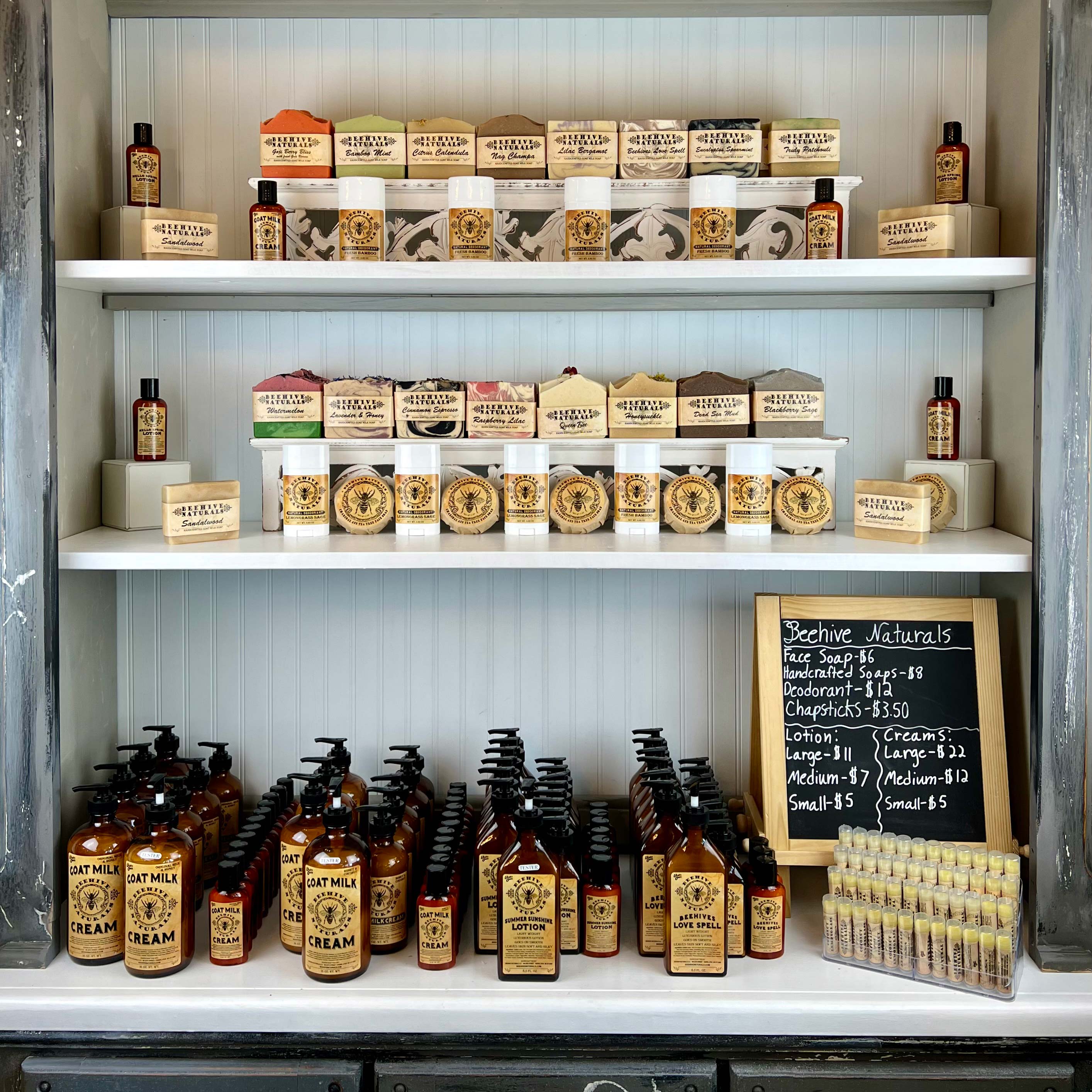 Coxs Honey Stand Beehive Naturals soap and lotions Beehive Naturals uses our beehive wax to produce one-of-a-kind handcrafted products. From soap to lotions.