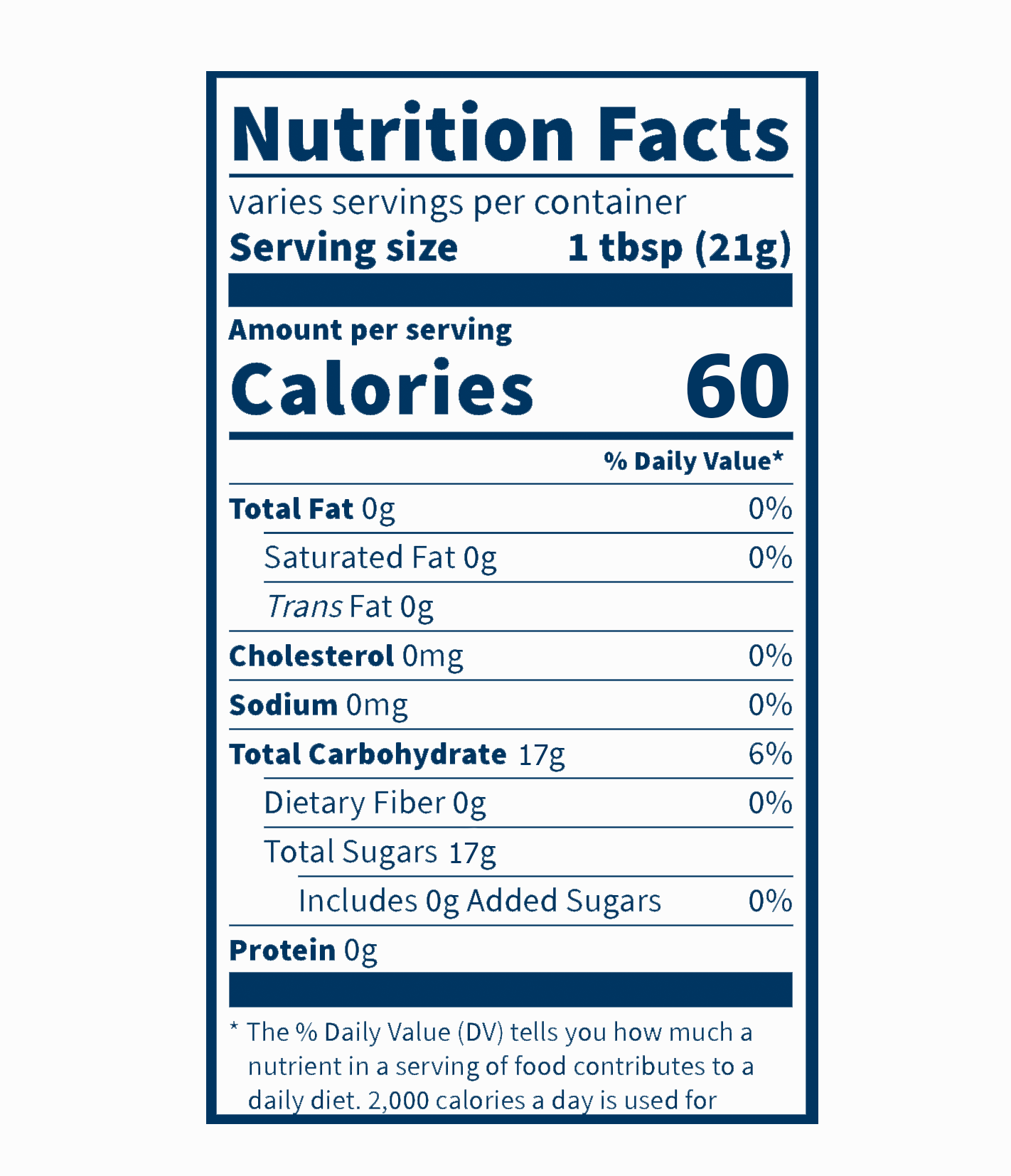 Nutrition Information