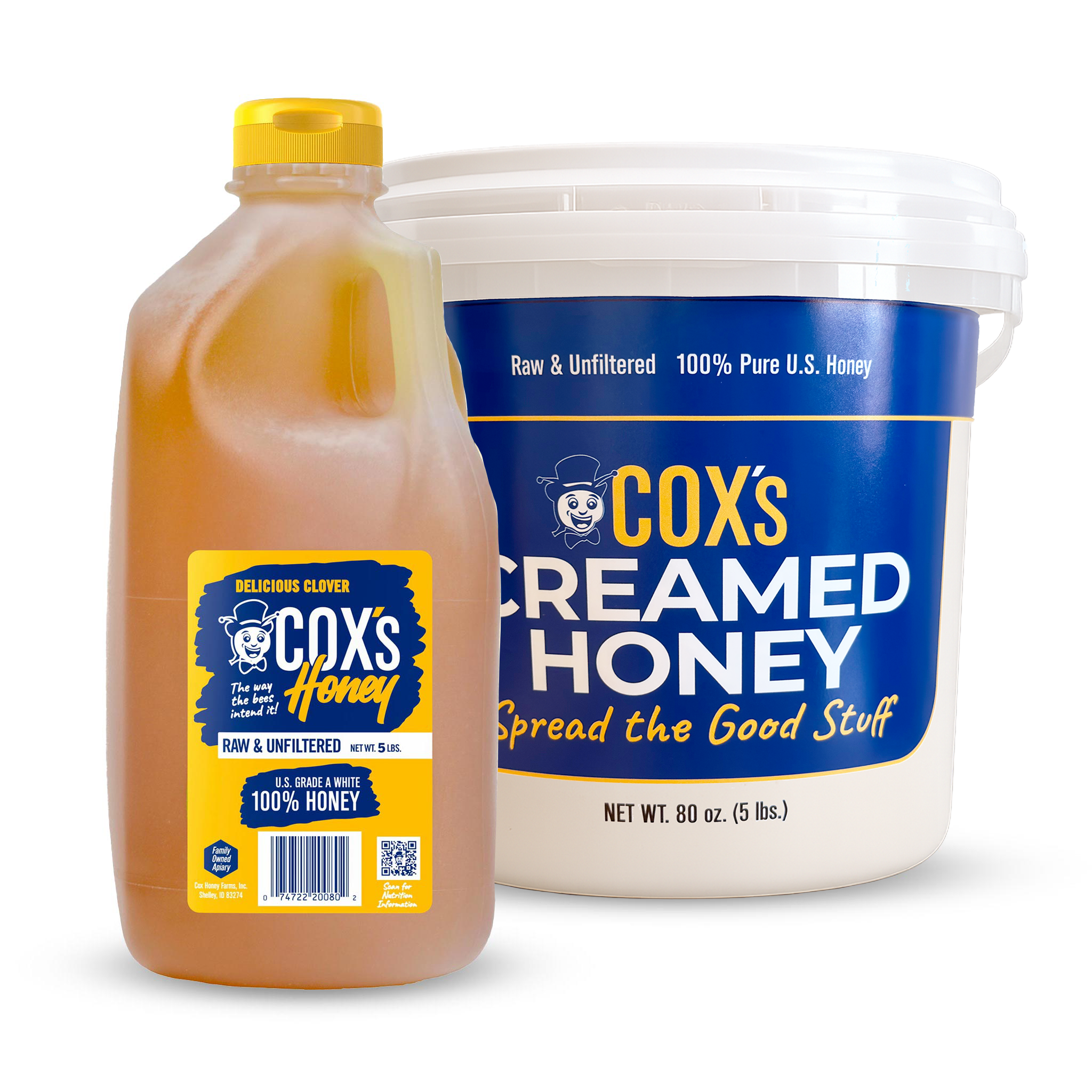 Storage Honey Bundle | 30 lbs of Raw Honey Goodness