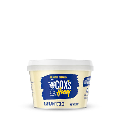 20 oz Raw Creamed Honey